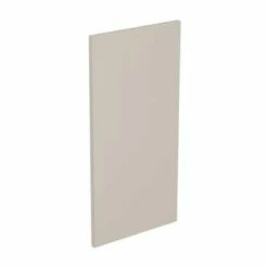 Kitchen Kit Slab 800mm Wall Cabinet End Panel Only - Ultra Matt - Light Grey - FKKF0744