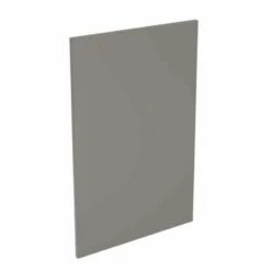 Kitchen Kit Slab 600mm Base Cabinet End Panel Only - Ultra Matt - Dust Grey - Flatpacked - FKKF0828