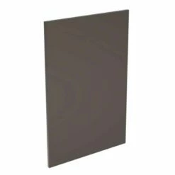 Kitchen Kit Slab 600mm Base Cabinet End Panel Only - Ultra Matt - Graphite - Flatpacked - FKKF0928