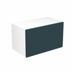 Kitchen Kit Slab 600mm Bridging Cabinet - Ultra Matt - Indigo Blue - Flatpacked - FKKF1319