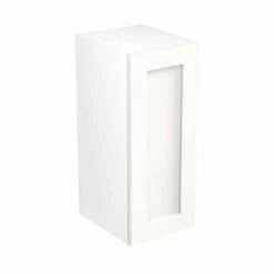 Kitchen Kit Shaker 300mm Wall Cabinet - Ultra Matt - White - Flatpacked - FKKH0511