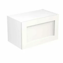 Kitchen Kit Shaker 600mm Bridging Cabinet - Ultra Matt - White - Flatpacked - FKKH0519