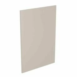 Kitchen Kit Shaker 600mm Base Cabinet End Panel Only - Ultra Matt - Light Grey - Flatpacked - FKKH0728