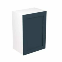Kitchen Kit Shaker 500mm Wall Cabinet - Ultra Matt - Indigo Blue - Flatpacked - FKKH1313