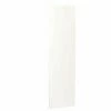Kitchen Kit J-Pull 2400mm Larder Cabinet End Panel - Super Gloss - White - Flatpacked - FKKJ0030