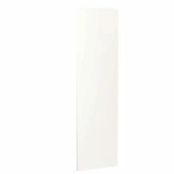Kitchen Kit J-Pull 2400mm Larder Cabinet End Panel - Super Gloss - White - Flatpacked - FKKJ0030
