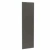 Kitchen Kit J-Pull 2400mm Larder Cabinet End Panel - Super Gloss - Graphite - Flatpacked - FKKJ0430