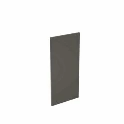 Kitchen Kit J-Pull 800mm Wall Cabinet End Panel Only - Super Gloss - Graphite - FKKJ0444