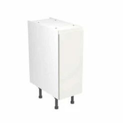 Kitchen Kit J-Pull 300mm Base Cabinet - Ultra Matt - White - Flatpacked - FKKJ0501