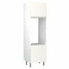 Kitchen Kit J-Pull 600mm Tall Double Oven Housing - Ultra Matt - White - Flatpacked - FKKJ0521