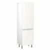 Kitchen Kit J-Pull 600mm Tall 70/30 Fridge/Freezer Housing - Ultra Matt - White - Flatpacked - FKKJ0522