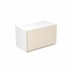 Kitchen Kit J-Pull 600mm Bridging Cabinet - Ultra Matt - Cashmere - Flatpacked - FKKJ0619