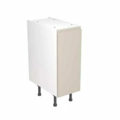 Kitchen Kit J-Pull 300mm Base Cabinet - Ultra Matt - Light Grey - Flatpacked - FKKJ0701