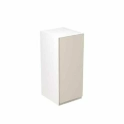 Kitchen Kit J-Pull 300mm Wall Cabinet - Ultra Matt - Light Grey - Flatpacked - FKKJ0711