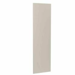 Kitchen Kit J-Pull 2150mm Larder Cabinet End Panel - Ultra Matt - Light Grey - Flatpacked - FKKJ0730