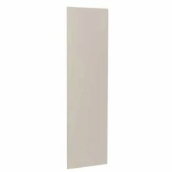Kitchen Kit Value Slab 2400mm Larder Cabinet End Panel - Standard Matt - Light Grey - Flatpacked - FKKM1230