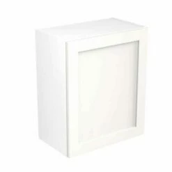 Kitchen Kit Rigid Shaker 600mm Wall Cabinet - Ultra Matt - White - Pre-Assembled - RKKH0514