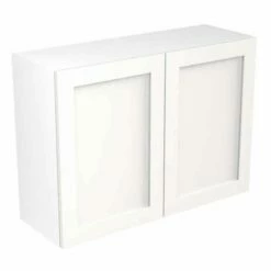 Kitchen Kit Rigid Shaker 1000mm Wall Cabinet - Ultra Matt - White - Pre-Assembled - RKKH0515