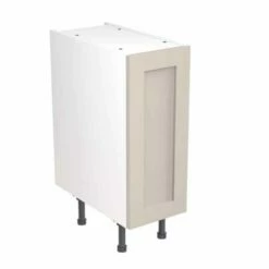 Kitchen Kit Rigid Shaker 300mm Base Cabinet - Ultra Matt - Light Grey - Pre-Assembled - RKKH0701