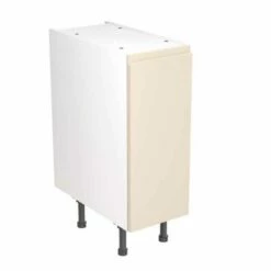 Kitchen Kit Rigid J-Pull 300mm Base Cabinet - Super Gloss - Cashmere - Pre-Assembled - RKKJ0101