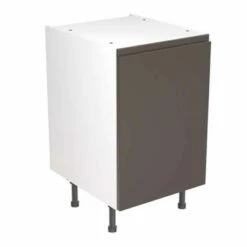 Kitchen Kit Rigid J-Pull 500mm Base Cabinet - Ultra Matt - Graphite - Pre-Assembled - RKKJ0903