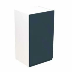 Kitchen Kit Rigid J-Pull 400mm Wall Cabinet - Ultra Matt - Indigo Blue - Pre-Assembled - RKKJ1312