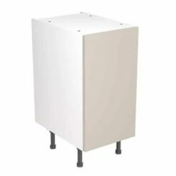 Kitchen Kit Rigid Value 400mm Base Cabinet - Standard Matt - Light Grey - Pre-Assembled - RKKM1202