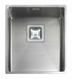 Rangemaster Atlantic Kube 1 Bowl Stainless Steel Kitchen Sink - KUB34/