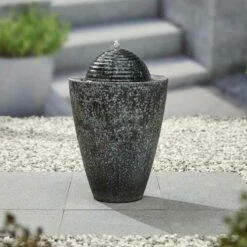 La Hacienda Dappled Column Water Feature - 44015