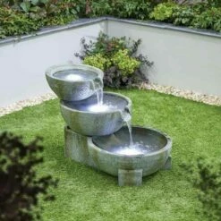 La Hacienda Oasis Inc LEDs Water Feature - 44012L