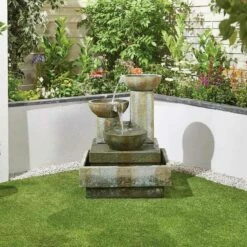 La Hacienda Patina Bowls Water Feature - 44000