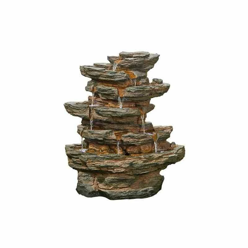 La Hacienda Red Rock Springs Inc LEDs Water Feature - 45203L - Image 2