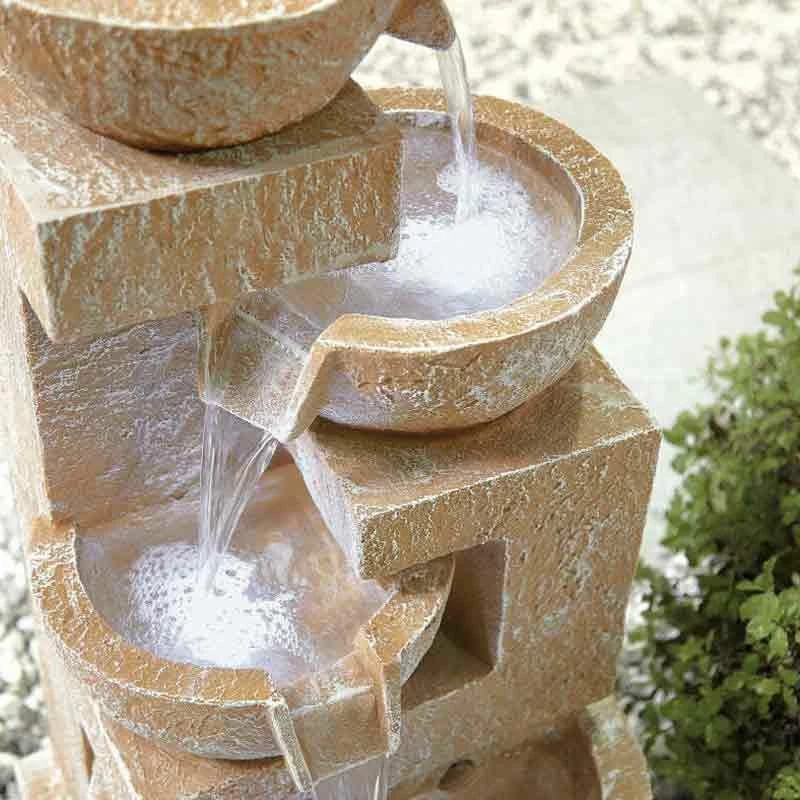 La Hacienda Sparkling Bowls Inc LEDS Water Feature - 4714L - Image 3