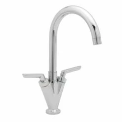 Deva By Methven Lever Mono Sink Kitchen Mixer Tap - Chrome - LEV104