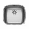 Leisure Linear 1 Bowl Undermount Sink - Satin Stainless Steel - LUB42/