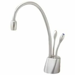 InSinkErator HC1100 Steaming Hot/Cold Kitchen Tap (Tap Only) - Brushed Steel - 44318B
