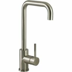 Bristan Lemon Easyfit Kitchen Mixer Tap, Brushed Nickel - LMN EFSNK BN