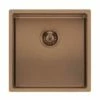 Reginox Miami 1 Bowl Integrated Sink - Copper - MIAMI 40X40 COPPER