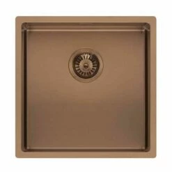 Reginox Miami 1 Bowl Integrated Sink - Copper - MIAMI 40X40 COPPER