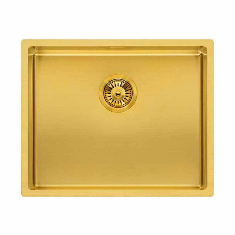 Reginox Miami 1 Bowl Integrated Sink - Gold - MIAMI 50X40 GOLD
