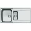 Franke Maris 1.5 Bowl Inset Kitchen Sink R/H Drainer MRX 251 - Stainless Steel - 127.0305.147