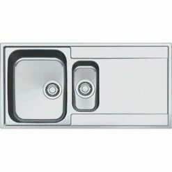 Franke Maris 1.5 Bowl Inset Kitchen Sink R/H Drainer MRX 251 - Stainless Steel - 127.0305.147