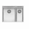 Reginox New York 1.5 Bowl Integrated Sink - NEW YORK 34X40+18X40