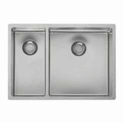 Reginox New Jersey 1.5 Bowl Integrated Sink - NEW JERSEY 18X37+34X37