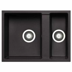Prima+ 1.5 Bowl Granite Undermount Sink - Black - CPR359