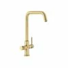 Abode Prothia 3 In 1 Hot & Filter Kitchen Tap Brushed Brass - PT1143