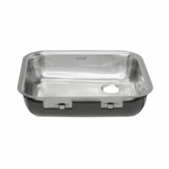 Reginox L184035 Kitchen Sink 100mm Depth No Overflow - Stainless Steel - L18 4035 SK 10CM NOF