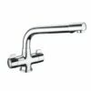 RAK Ceramics Sofia Cruciform Kitchen Sink Mixer - Silver - RAKKIT018