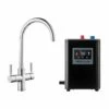 Rangemaster GEO Intense 4 In 1 Tap And Boiler - Chrome - GEO4TIDCM/