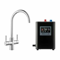Rangemaster GEO Intense 4 In 1 Tap And Boiler - Chrome - GEO4TIDCM/